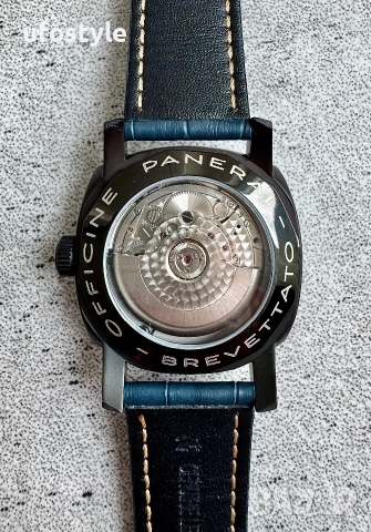 Часовник Panerai. Чисто нов. Швейцарски Лум. Хомидж., снимка 5 - Мъжки - 55204038
