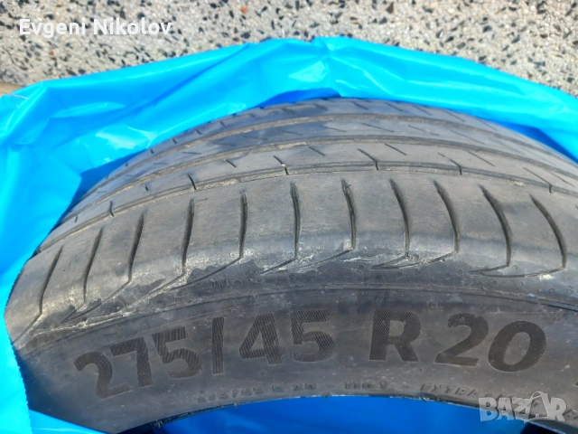 275/45 R20 Continental, снимка 2 - Гуми и джанти - 54842116