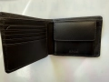 Черен мъжки кожен портфейл BOSS Asolo, снимка 3