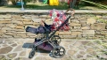детска количка Cybex Priam Spring Blossom Dark, снимка 3