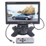 Монитор за кола с 7 инча LCD дисплей,   HD 800 x 480 p и 2 AV изхода PK LCD2, снимка 1