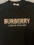 Черна тениска с логото на Burberry , снимка 3