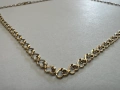 Златен дамски синджир 14K – 4,39 г, 50 см, снимка 4