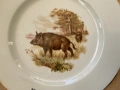 Рядкост: Порцеланова чиния «Глиган», Limoges, Guys porcelaine, Франция., снимка 2