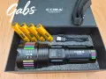 Супер силен LED фенер COBA CB-802-1,3000m, снимка 12