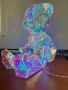 3d мече светеща лампа , снимка 3