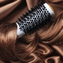 Кръгла керамична четка за коса 53 мм, Global Keratin Thermal Round Anti-Static Brush 53 mm, снимка 8