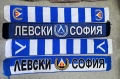 Плетени шалчета Левски София 145 см x 22 см, снимка 1