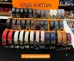 колани от естествена кожа в кутия на марката Louis Vuitton , снимка 1