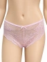 Дамско дантелено долнище Hunkemöller – размер XL, нежно розово, снимка 1