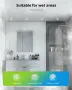 Комплект вградени лунички LED панел/спот лампи за таван (ултратънки), IP65, 3 цветни температури, снимка 6
