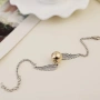 Гривна Harry Potter Golden Snitch & Deathly Hallows – Златиста/Сребриста, Метална сплав, 23 см 10122, снимка 13