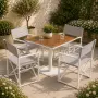 Стол сгъваем градински 54*50*85 см Код P2876, снимка 3