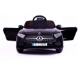 Черна акумулаторна кола Mercedes Benz CLS350 с кожена седалка 12V, снимка 3