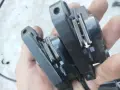 Хидравлични спирачки за велосипед колело Shimano deore bl m 595 свалени от 29 цола, задна за вгражда, снимка 5