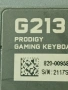 клавиатура logitech G213 prodigy, снимка 1