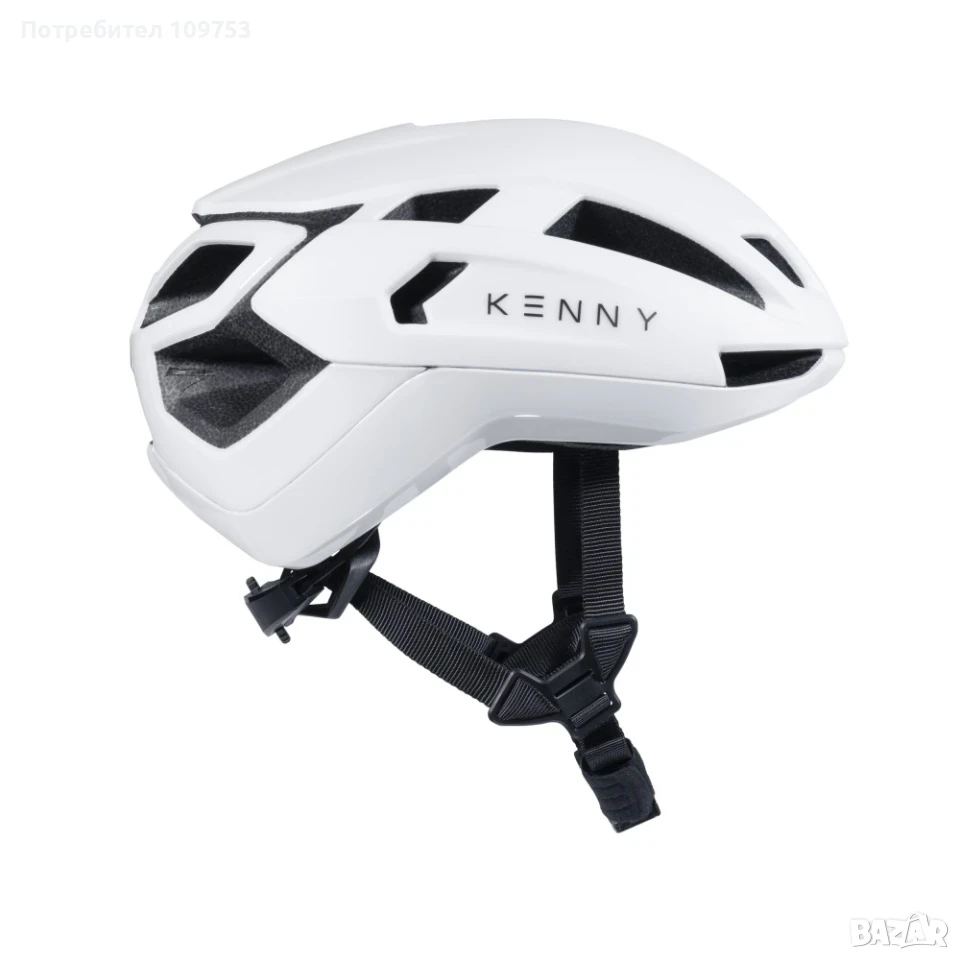 Каска Kenny Furtif White L-XL Kenny Racing, снимка 1