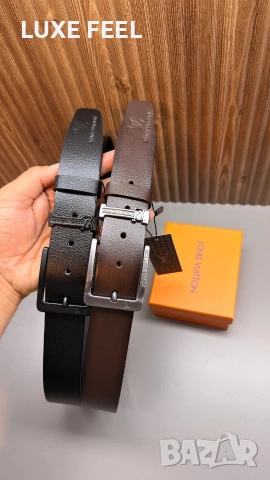 Естествена Кожа 🔥Lacoste 🔥 Louis VUITTON 🔥Boss🔥, снимка 6 - Колани - 54393439