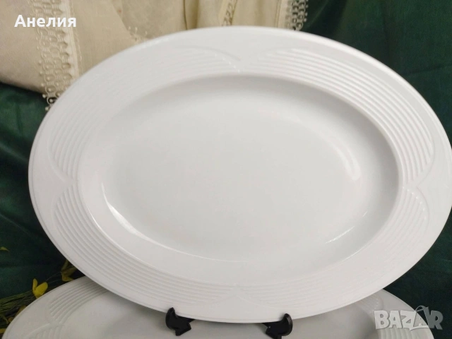 7 бели плата от Турция , снимка 4 - Чинии - 54149286