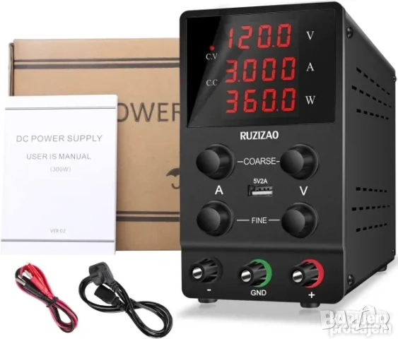 Лабораторно захранване RUZIZAO SPS3010 0-30V 0-10A 300W
