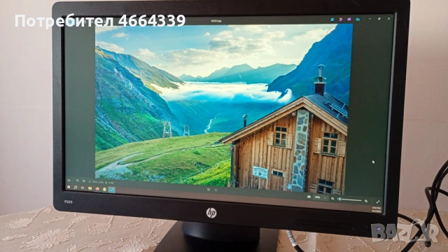 Монитор HP P223 22 Инча - Хубав