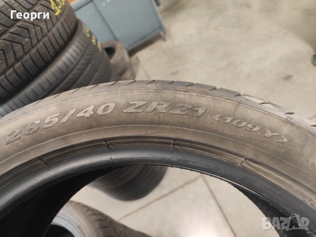 4бр.летни гуми 285/40/21 Pirelli, снимка 7 - Гуми и джанти - 54720015