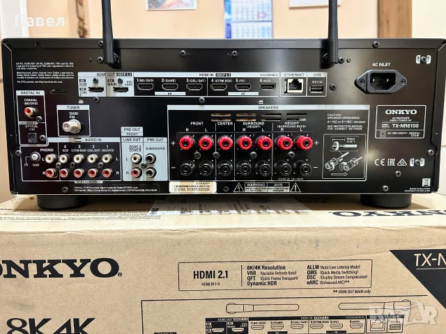 Onkyo TX-NR6100, снимка 6 - Ресийвъри, усилватели, смесителни пултове - 55426816