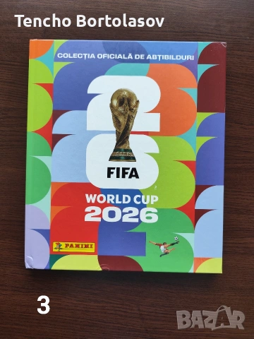 Panini FIFA World Cup 2026 – Албум с твърди корици (Hardcover), снимка 5 - Колекции - 55136348