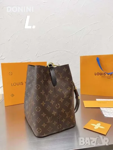 Дамска чанта Louis Vuitton NeoNoe, кожа, снимка 3 - Чанти - 55465684