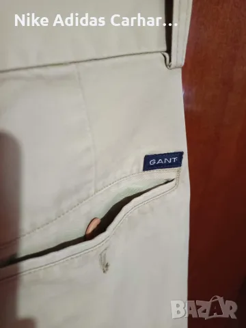 Оригинален мъжки chino панталон Gant в много добро състояние!, снимка 6 - Панталони - 55548569