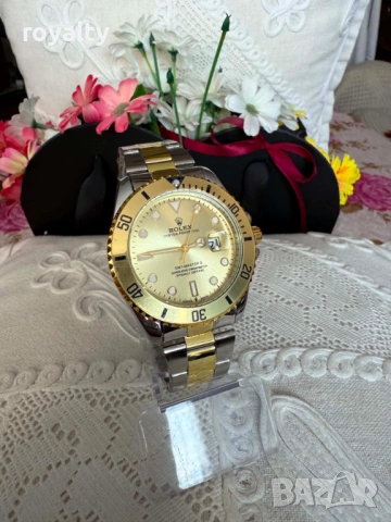 Rolex Нов Мъжки Часовник Кварцов Механизъм Ролекс 