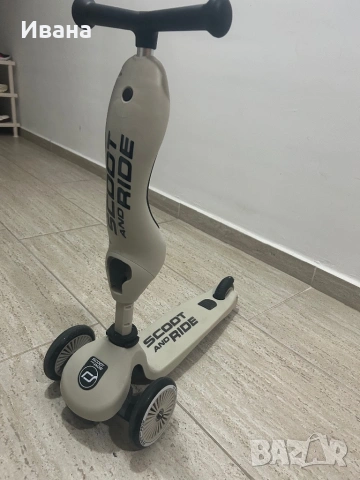 SCOOT AND RIDE Тротинетка 2в1, снимка 2 - Детски велосипеди, триколки и коли - 54768227