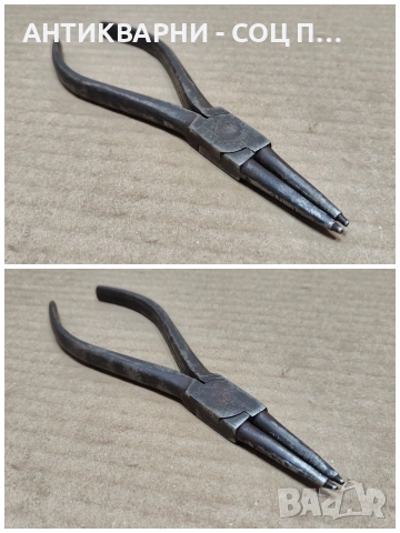 Стари Соц Зегер Клещи. / НОМЕР 473., снимка 4 - Антикварни и старинни предмети - 54032616
