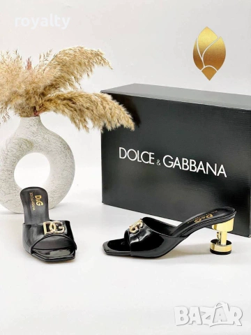 Dolce & Gabbana Нови Дамски Чехли Различни Цветове , снимка 4 - Чехли - 55252441