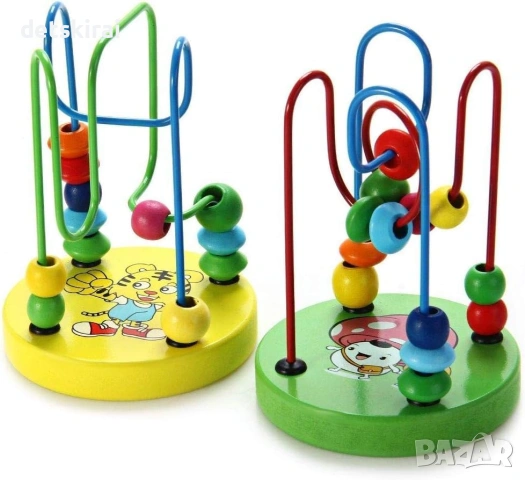 интерактивна играчка Лабиринт с мъниста