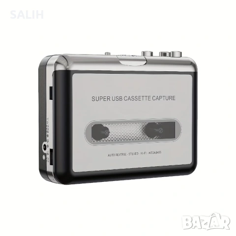SilverCrest HiFi Уокмен Касетофон: Преносим USB Конвертор за Дигитализиране на Касети към MP3 формат, снимка 4 - Радиокасетофони, транзистори - 53056421