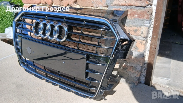 Радиаторна решетка за Audi A1/S1 (8X) Facelift / Ауди А1 (2015-2018), снимка 5 - Части - 54448926