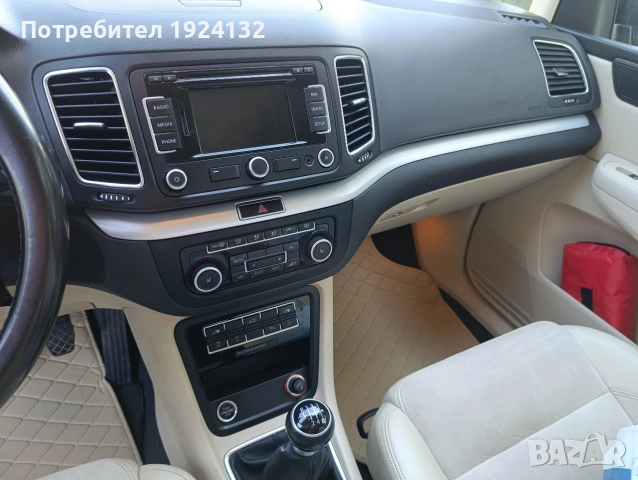 VW Sharan 7 места HighLine 1,4 TSI NAVI, снимка 9 - Автомобили и джипове - 55144989