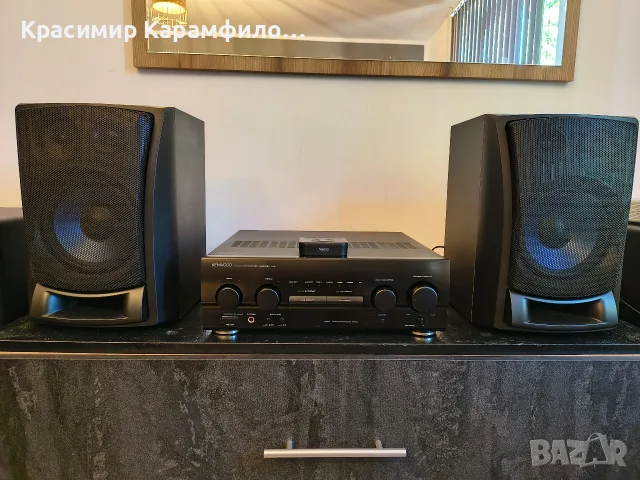 Kenwood A57 с колони и блутут 