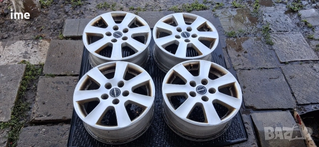 4бр ляти джанти 6.5J15 ЕТ47. 5x112. Borbet. Свалени са от VW Passat. Среден отвор...