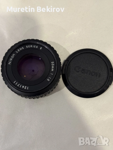 NIKON series E 50 mm, снимка 2 - Обективи и филтри - 55532961