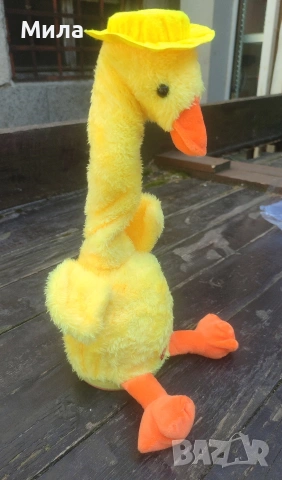 Пеещо, танцуващо и говорещо пате, снимка 2 - Музикални играчки - 54343047