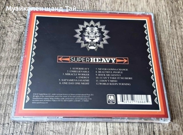 Компакт Дискове - Поп - Рок: Superheavy – Superheavy, снимка 2 - CD дискове - 54743790