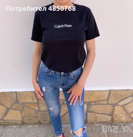 Дамски тениски Calvin Klein Karl Lagerfeld Balenciaga Dsquared, снимка 2 - Тениски - 54821210