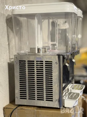 НОВА!!! Професионална охладителна машина за сокове Royal Catering RCSD-36C, 2 x 18L, 300W, снимка 5 - Други - 55496644
