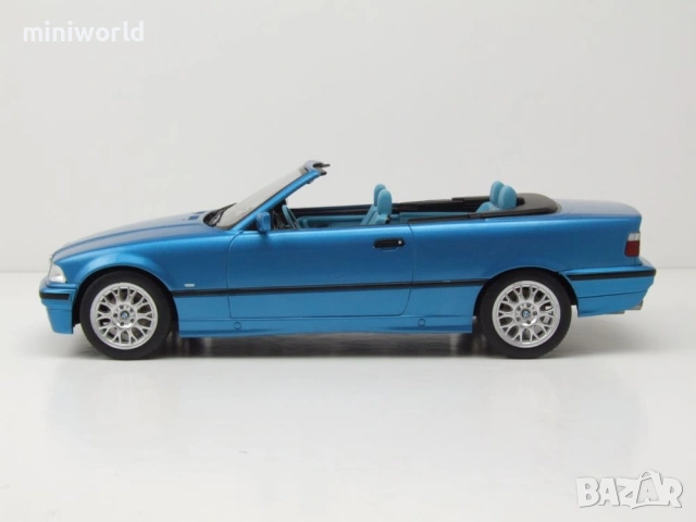 BMW 328i Cabrio E36 1996 - мащаб 1:18 на MCG моделът е нов в кутия, снимка 4 - Колекции - 54823247