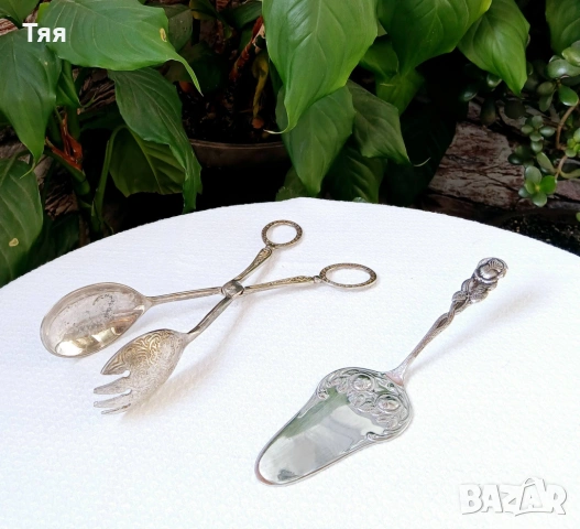 Щипка и лопатка за сервиране