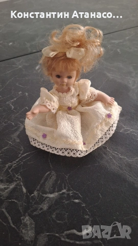 Vintage порцеланова кукличка, снимка 2 - Колекции - 54764562