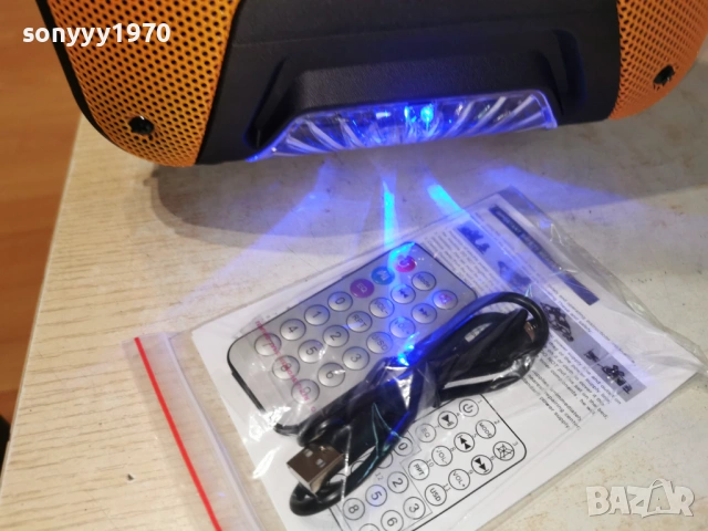 ТОНКОЛОНА С БЛУТУТ И МИКРОФОН 0506261140, снимка 11 - Bluetooth тонколони - 54788288