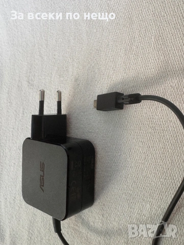 Оригинално зарядно Asus ADP-33AW C C.C.:E 19v 1.75a EeeBook X205TA E202SA R209H, снимка 4 - Кабели и адаптери - 54796645